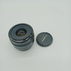 Canon EF 35mm f/2 lens plus lens hood